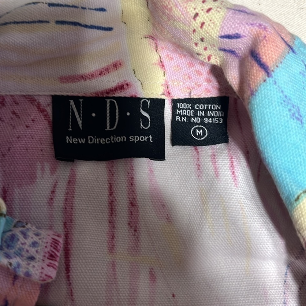 N.D.S. Long Sleeve Multi Color Sequins Top/Blazer (104T) - Picture 10 of 10